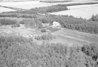 Aerial photograph of a farm near Paradise Hill, SK (#REF!)