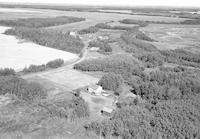 Aerial photograph of a farm near Paradise Hill, SK (52-23-W3)