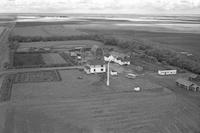 Aerial photograph of a farm in Saskatchewan (36-17-W3)