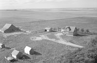 Aerial photograph of a farm in Saskatchewan (36-18-W3)