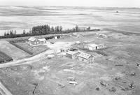 Aerial photograph of a farm in Saskatchewan (36-19-W3)