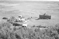 Aerial photograph of a farm in Saskatchewan (36-19-W3)