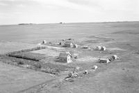 Aerial photograph of a farm in Saskatchewan (36-23-W3)