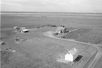 Aerial photograph of a farm in Saskatchewan (36-23-W3)