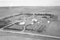 Aerial photograph of a farm in Saskatchewan (36-23-W3)