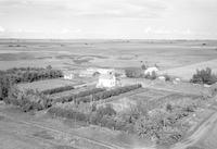 Aerial photograph of a farm in Saskatchewan (36-24-W3)