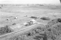 Aerial photograph of a farm in Saskatchewan (36-24-W3)