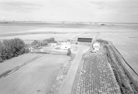 Aerial photograph of a farm in Saskatchewan (5-36-24-W3)