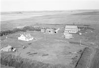 Aerial photograph of a farm in Saskatchewan (37-18-W3)