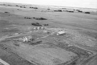 Aerial photograph of a farm in Saskatchewan (37-23-W3)