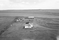 Aerial photograph of a farm in Saskatchewan (37-24-W3)