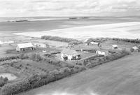 Aerial photograph of a farm in Saskatchewan (38-27-W3)