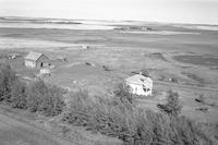 Aerial photograph of a farm in Saskatchewan (38-28-W3)