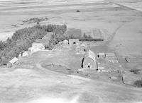Aerial photograph of a farm near Cando, SK (2-39-15-W3)