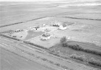 Aerial photograph of a farm in Saskatchewan (36-22-W3)