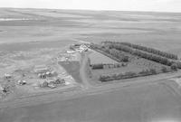 Aerial photograph of a farm in Saskatchewan (36-22-W3)