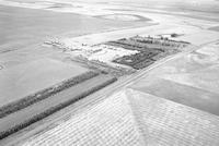 Aerial photograph of a farm in Saskatchewan (36-22-W3)