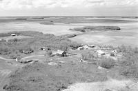 Aerial photograph of a farm in Saskatchewan (39-10-W3)