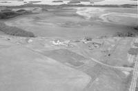 Aerial photograph of a farm in Saskatchewan (13-48-23-W3)