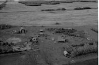 Aerial photograph of a farm in Saskatchewan (23-48-23-W3)