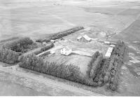 Aerial photograph of a farm in Saskatchewan (36-22-W3)