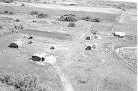 Aerial photograph of a farm in Saskatchewan (3-41-18-W3)