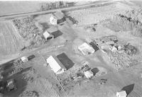 Aerial photograph of a farm in Saskatchewan (47-23-W3)