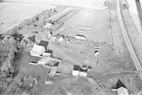 Aerial photograph of a farm in Saskatchewan (47-23-W3)