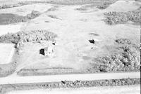 Aerial photograph of a farm in Saskatchewan (43-14-W3)