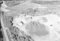 Aerial photograph of a farm in Saskatchewan (28-43-14-W3)