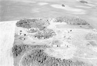 Aerial photograph of a farm in Saskatchewan (43-14-W3)