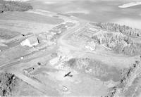 Aerial photograph of a farm in Saskatchewan (43-14-W3)