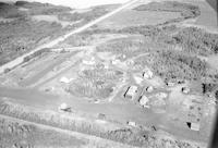 Aerial photograph of a farm in Saskatchewan (43-15-W3)