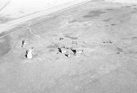 Aerial photograph of a farm in Saskatchewan (43-15-W3)