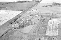 Aerial photograph of a farm in Saskatchewan (19-43-17-W3)