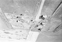 Aerial photograph of a farm near Rockhaven, SK (43-21-W3)