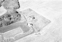 Aerial photograph of a farm in Saskatchewan (13-44-14-W3)