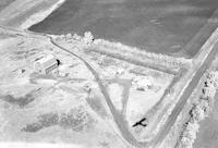 Aerial photograph of a farm in Saskatchewan (24-44-14-W3)