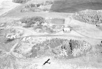 Aerial photograph of a farm in Saskatchewan (30-44-14-W3)