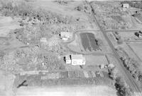 Aerial photograph of a farm in Saskatchewan (44-14-W3)