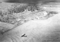 Aerial photograph of a farm in Saskatchewan (46-17-W3)