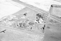 Aerial photograph of a farm in Saskatchewan (18-47-17-W3)