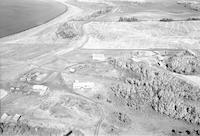 Aerial photograph of a farm in Saskatchewan (5-48-18-W3)