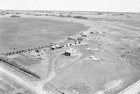 Aerial photograph of a farm in Saskatchewan (39-15-W3)