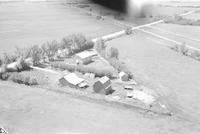 Aerial photograph of a farm in Saskatchewan (30-44-7-W3)