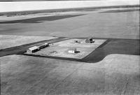 Aerial photograph of a farm near Maidstone, SK (34-47-23-W3)